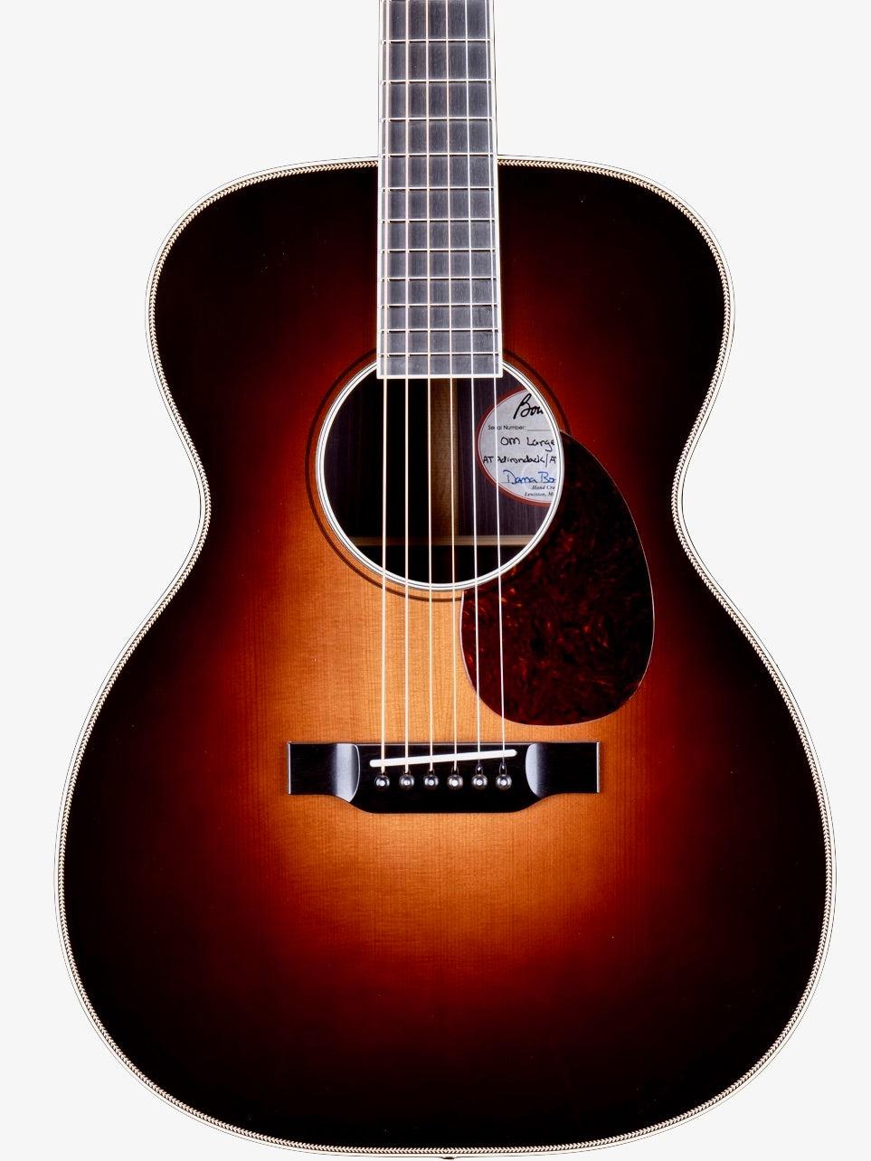 Bourgeois AT Series OM Dark Burst Aged Tone Adirondack / Indian Rosewood #9382 - Bourgeois Guitars - Heartbreaker Guitars