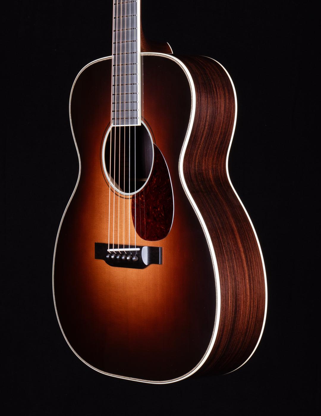 Bourgeois AT Series OM Dark Burst Aged Tone Adirondack / Indian Rosewood #9382 - Bourgeois Guitars - Heartbreaker Guitars