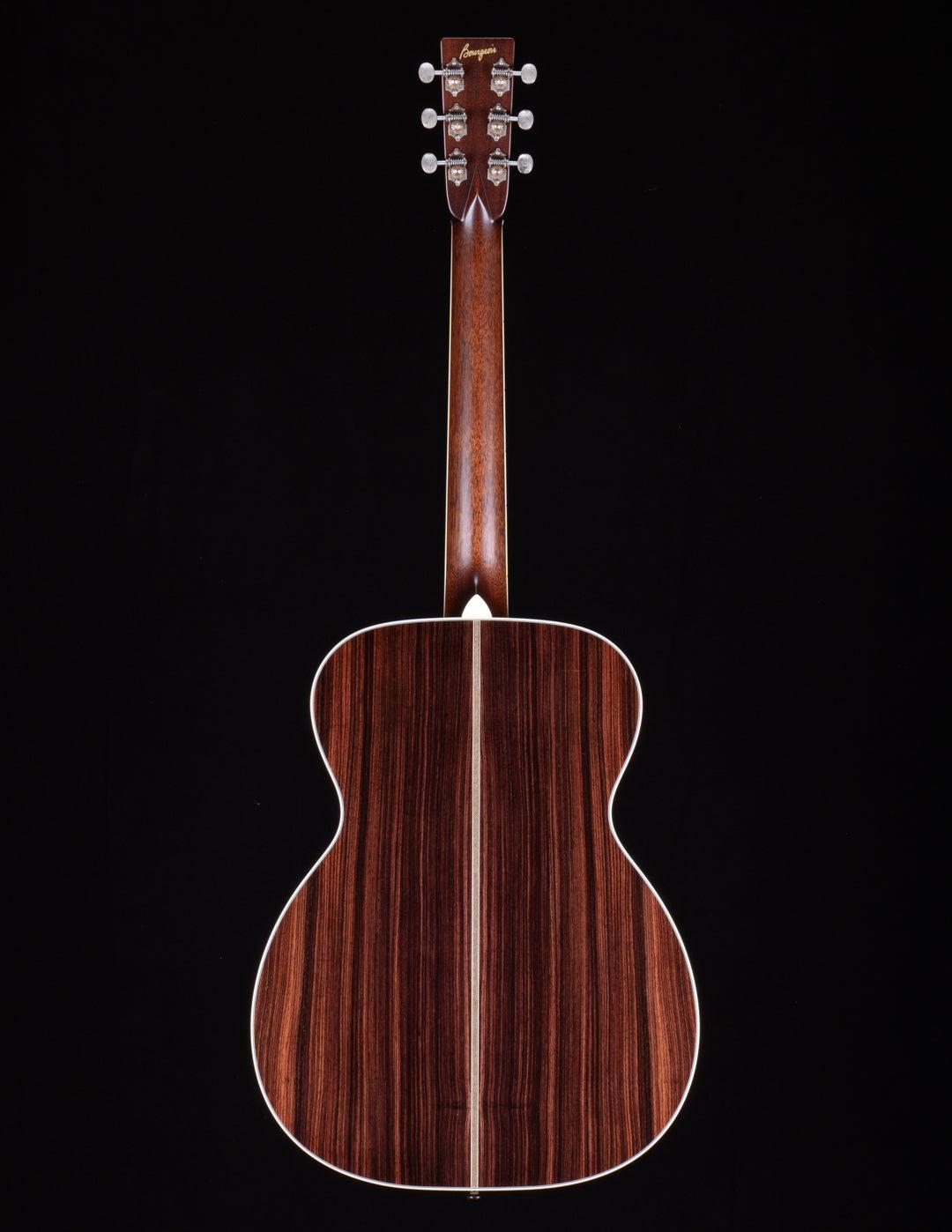 Bourgeois AT Series OM Dark Burst Aged Tone Adirondack / Indian Rosewood #9382 - Bourgeois Guitars - Heartbreaker Guitars