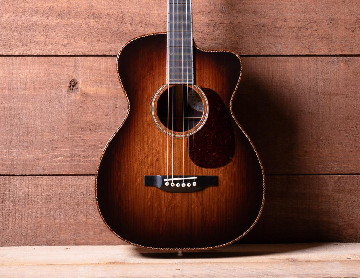 Bourgeois 00-12c DB Signature Legacy Series Dark Burst Aged Tone Bearclaw Spruce / Figured Indian Rosewood #9438 - Bourgeois Guitars - Heartbreaker Guitars