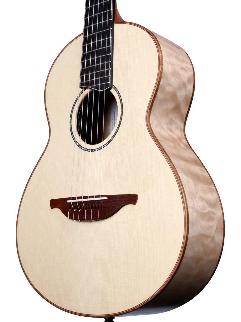 Wee Lowden 35JX Nylon Jazz Model Alpine Spruce / Maple #26006 - Lowden Guitars - Heartbreaker Guitars