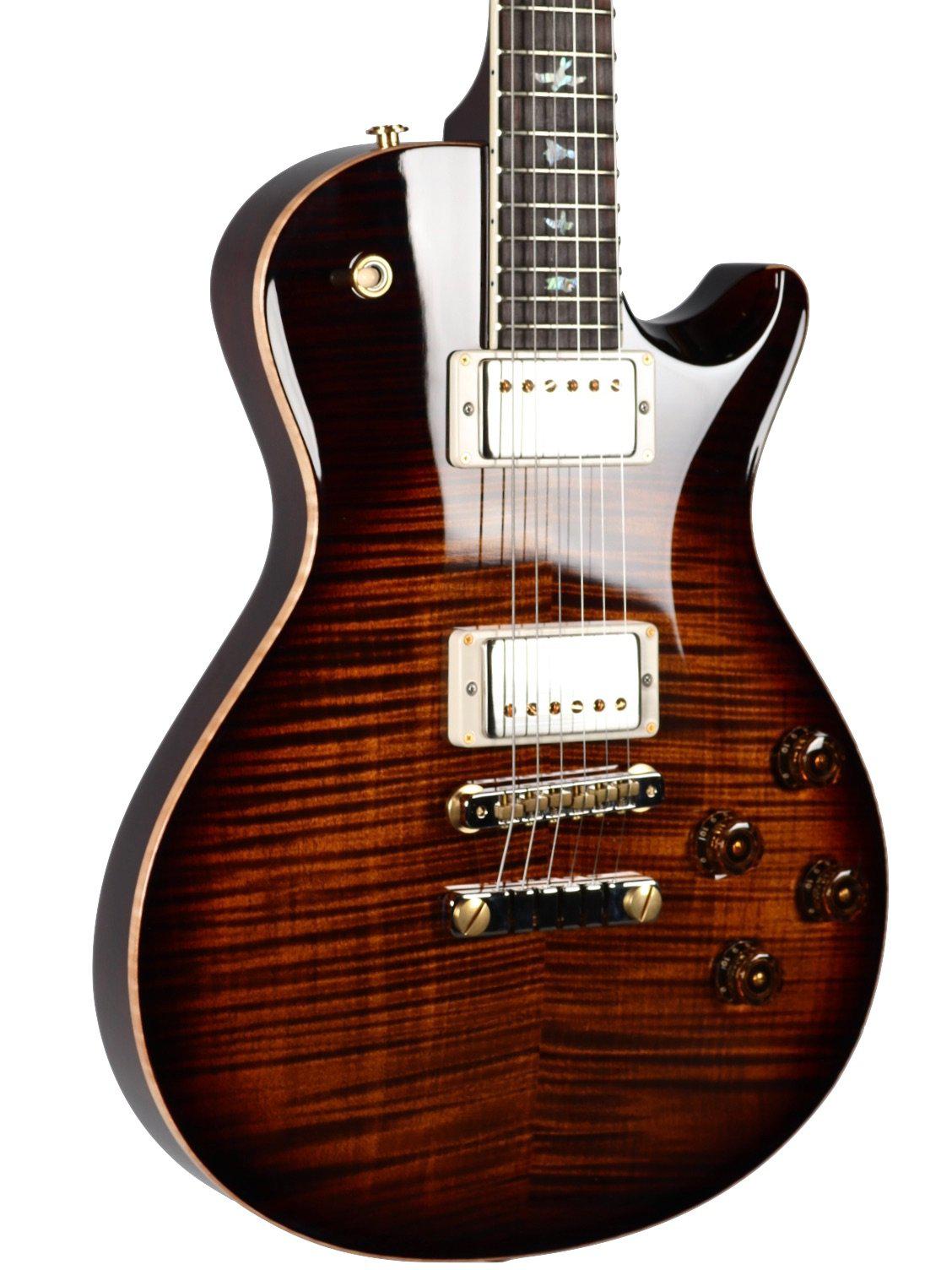 PRS McCarty 594 Single Cut 10 Top Pattern Vintage Black Gold Burst 2020 - Paul Reed Smith Guitars - Heartbreaker Guitars