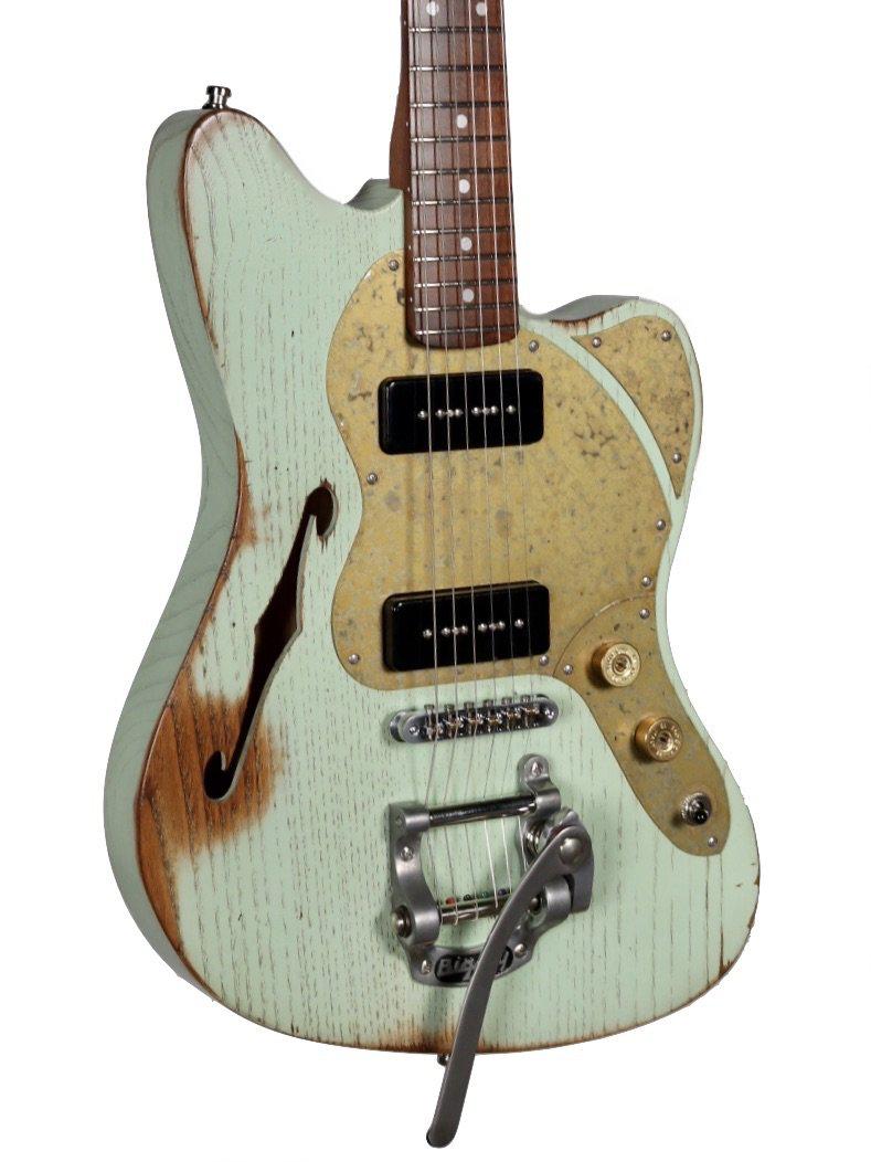Paoletti Nancy 112 Lounge 2P90 Sage Green #91120 - Paoletti - Heartbreaker Guitars