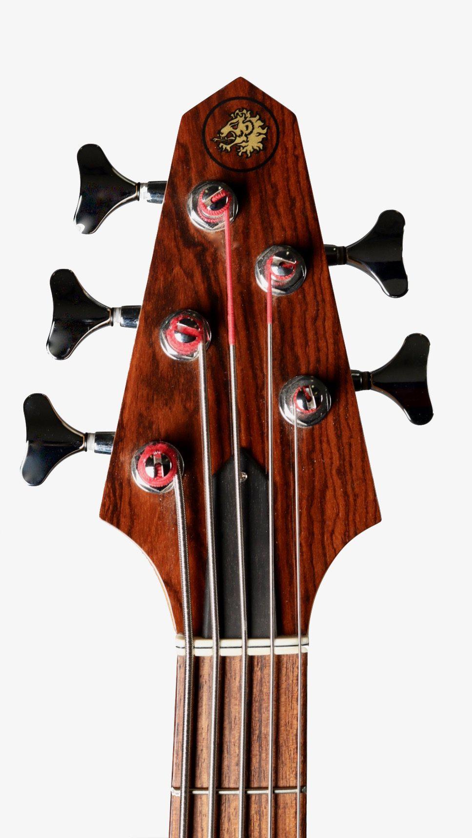 Pre-Owned Rick Turner Electroline Bass EL-535-PMM 5 String Mint Condition #3432 - Rick Turner Guitars - Heartbreaker Guitars