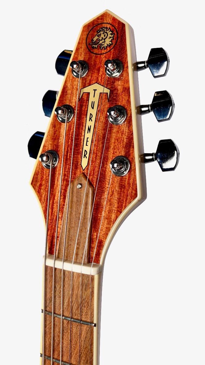 Rick Turner Model 1 Deluxe Custom Padauk with Full Electronics Package #5801 - Rick Turner Guitars - Heartbreaker Guitars