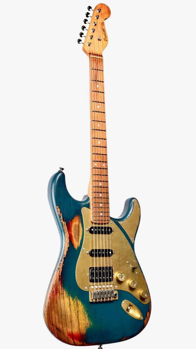 Paoletti Stratospheric Loft HSS Heavy Emerald #191222 - Paoletti - Heartbreaker Guitars