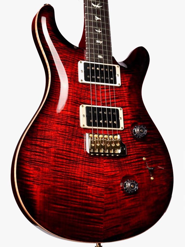 PRS Custom 24 Fire Red Burst 10 Top Hybrid Package #355085 - Paul Reed Smith Guitars - Heartbreaker Guitars