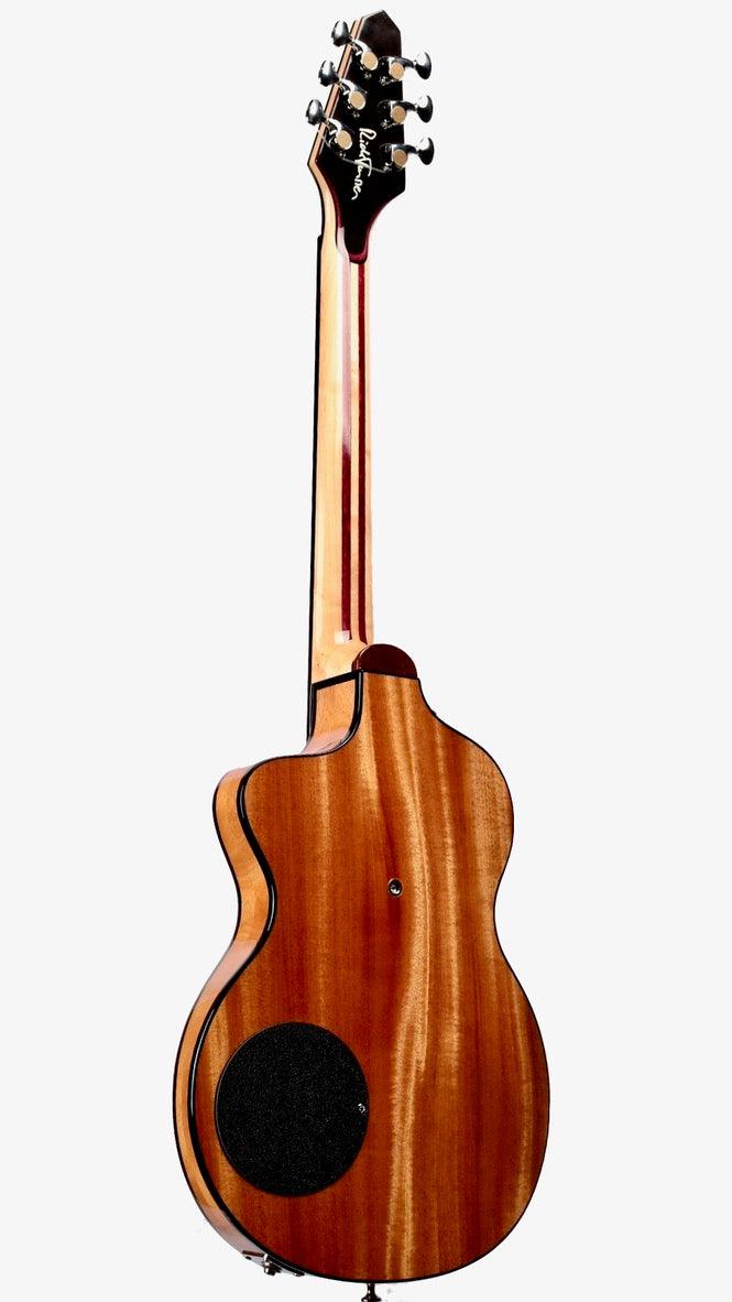 Rick Turner Model 1 Deluxe Natural Finish with Full Electronics Package #5789 - Rick Turner Guitars - Heartbreaker Guitars