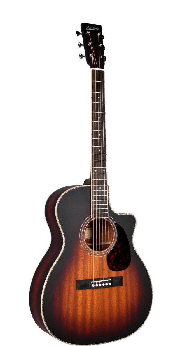Larrivee OMV-40 Mahogany Vintage Sunburst #135333 - Larrivee Guitars - Heartbreaker Guitars