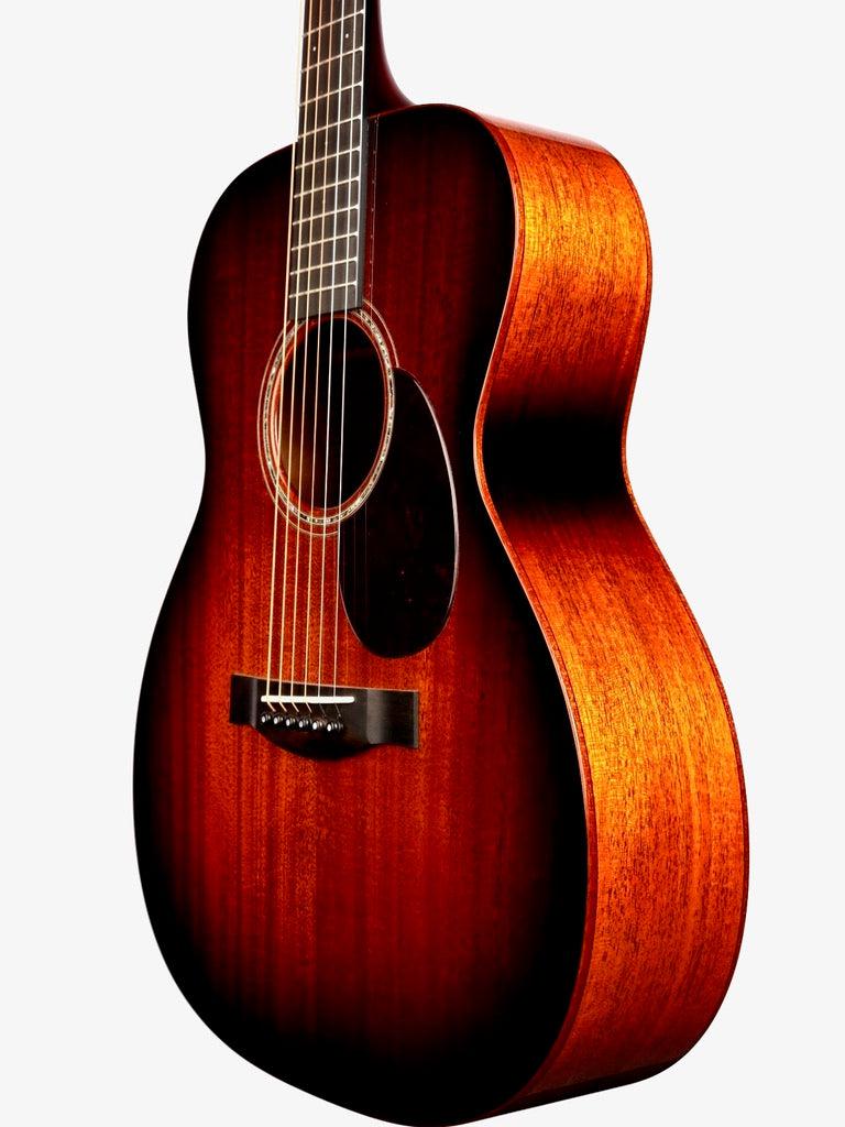 Santa Cruz OM All-Mahogany Dark Burst Custom #5977 - Santa Cruz Guitar Company - Heartbreaker Guitars