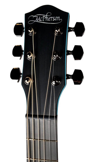 McPherson Carbon Fiber Blackout Touring Blue w/ Camo Finish #11454 - McPherson Guitars - Heartbreaker Guitars