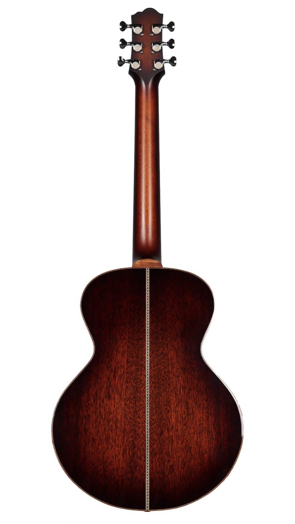 Santa Cruz Firefly Custom Mahogany Dark Burst Finish #283 - Santa Cruz Guitar Company - Heartbreaker Guitars