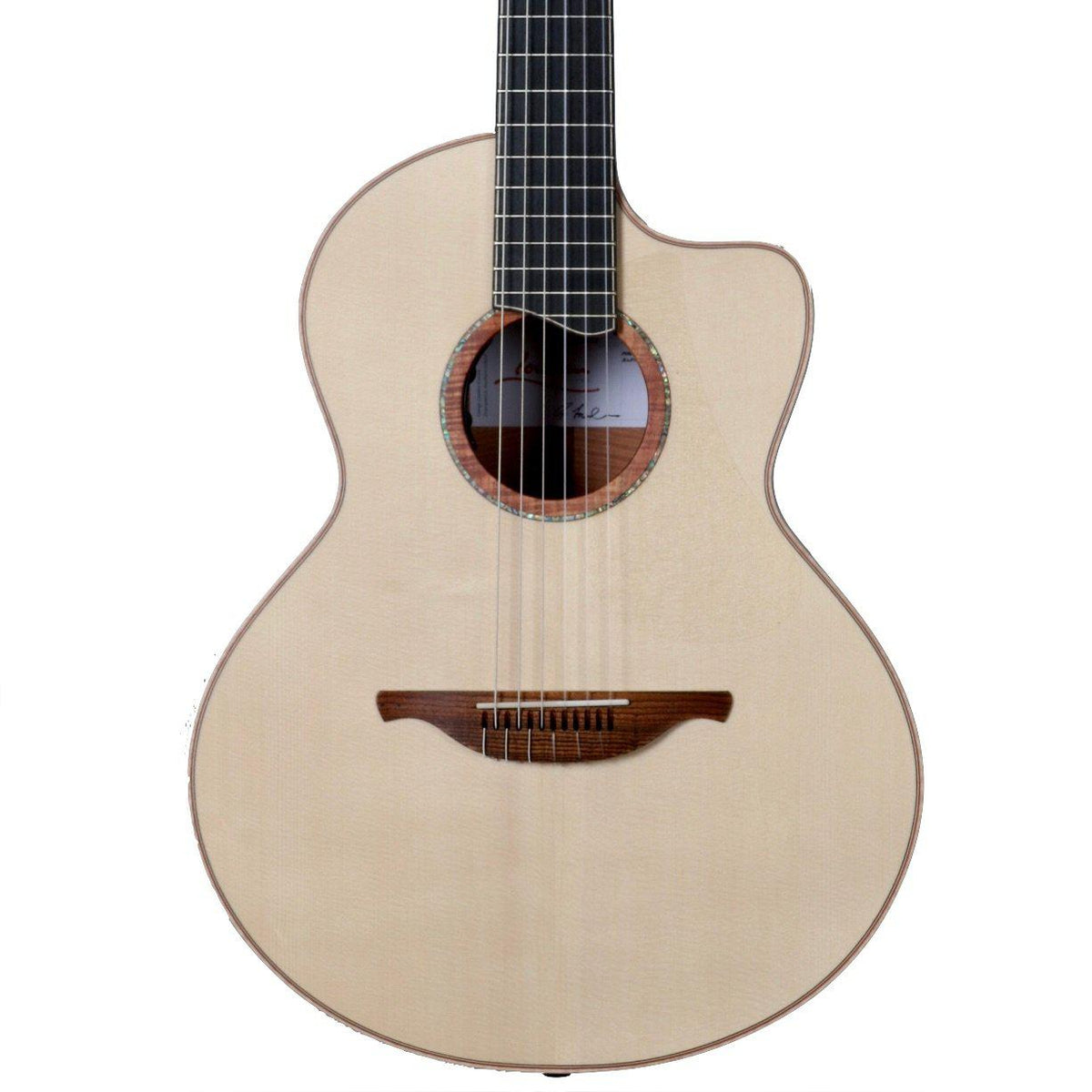 Lowden S50J Nylon Jazz Model  Alpine Spruce / Flamed Mahogany - Lowden Guitars - Heartbreaker Guitars