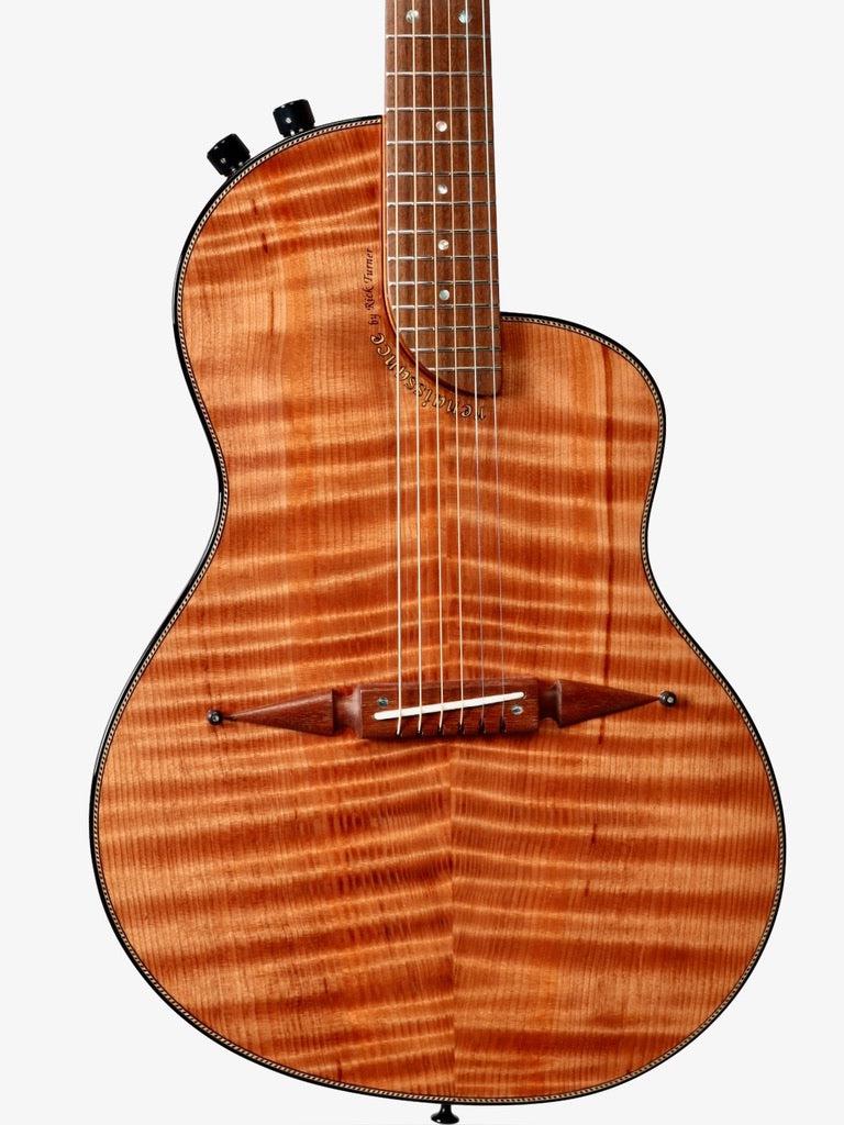 Rick Turner Renaissance RS6 Curly Redwood / Mahogany #5714 - Rick Turner Guitars - Heartbreaker Guitars