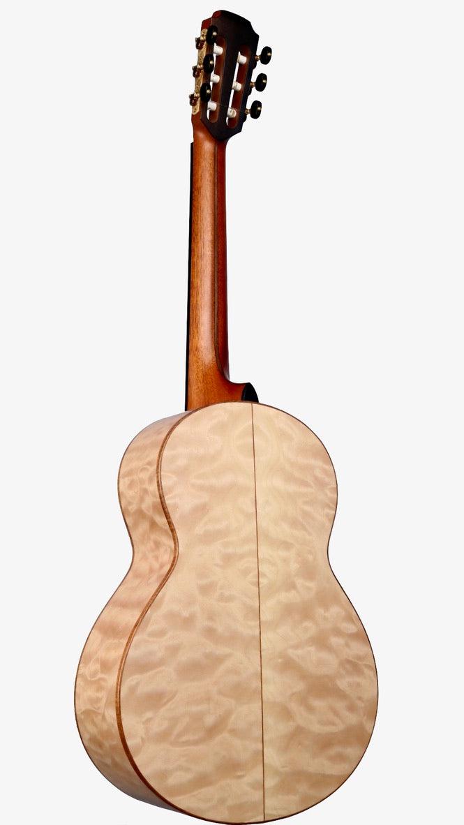 Wee Lowden 35JX Nylon Jazz Model Alpine Spruce / Maple #26006 - Lowden Guitars - Heartbreaker Guitars