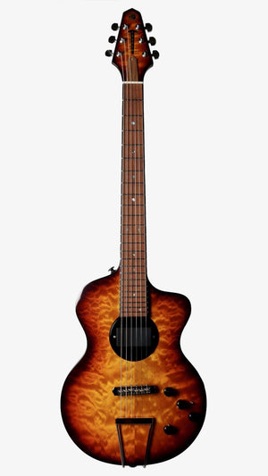 Rick Turner Model 1 Deluxe Lindsey Buckingham Quilted Maple / Mahogany #5576 - Rick Turner Guitars - Heartbreaker Guitars
