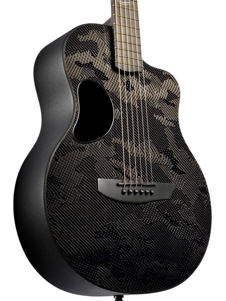 McPherson Carbon Fiber Blackout Touring w/ Camo Finish #11922 - McPherson Guitars - Heartbreaker Guitars