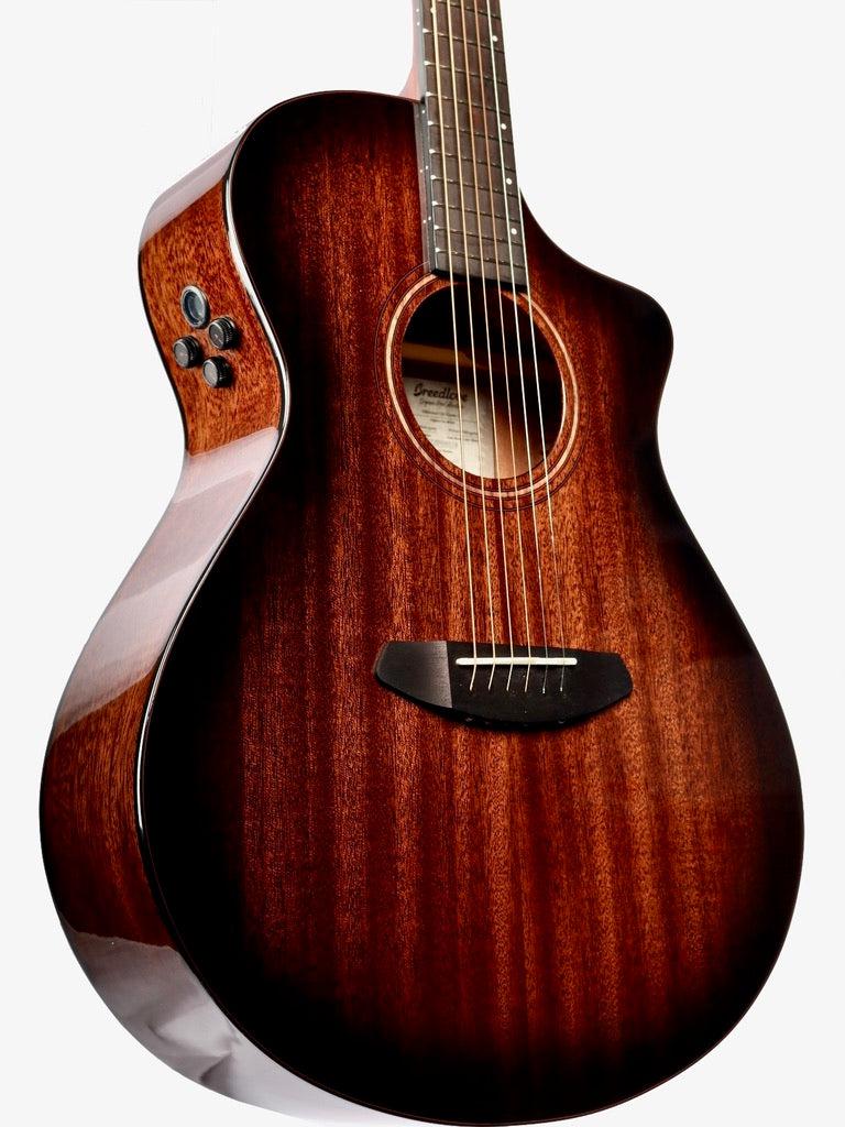 Breedlove Wildwood Pro Concert Suede CE African Mahogany #220906514 - Breedlove Guitars - Heartbreaker Guitars