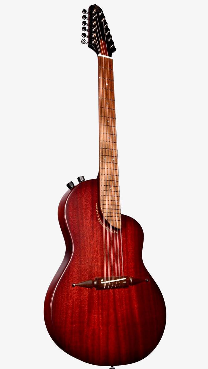 Rick Turner Renaissance RS12 All Mahogany Dark Burst #5718 - Rick Turner Guitars - Heartbreaker Guitars