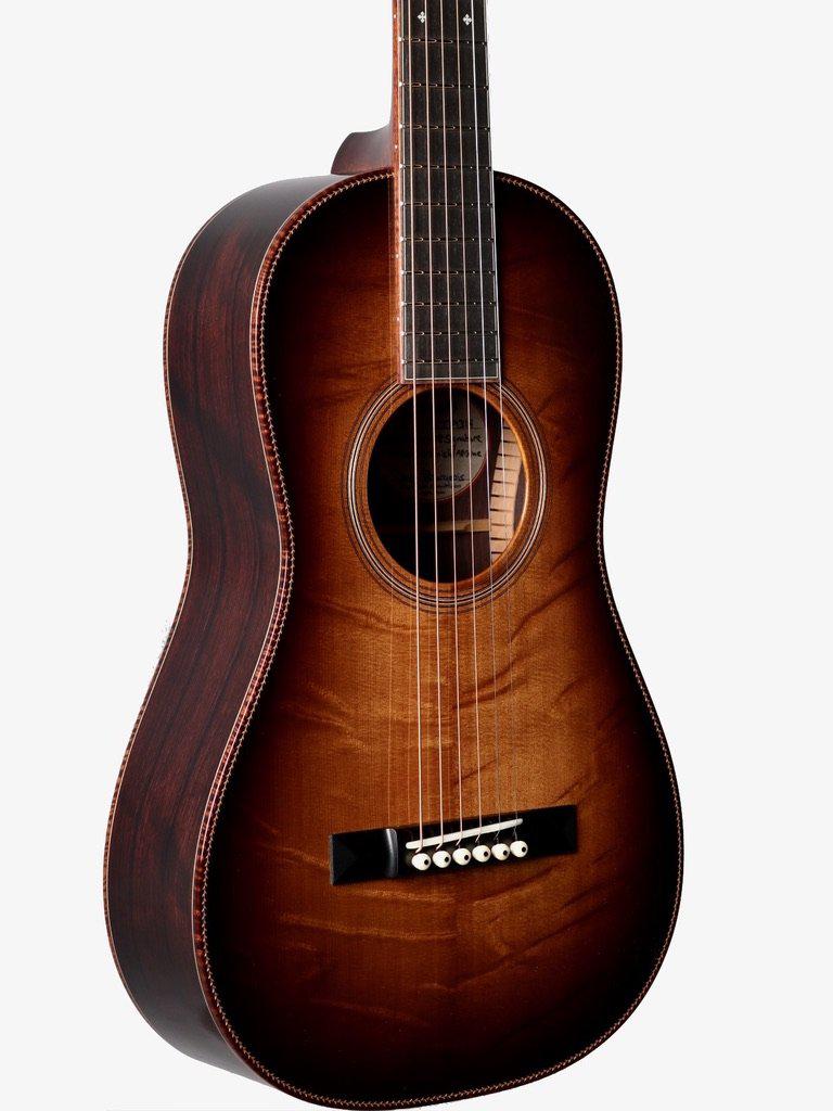 Bourgeois DB Signature Piccolo Parlor Bearclaw Sitka Spruce / Master Grade Indian Rosewood #9314 - Bourgeois Guitars - Heartbreaker Guitars