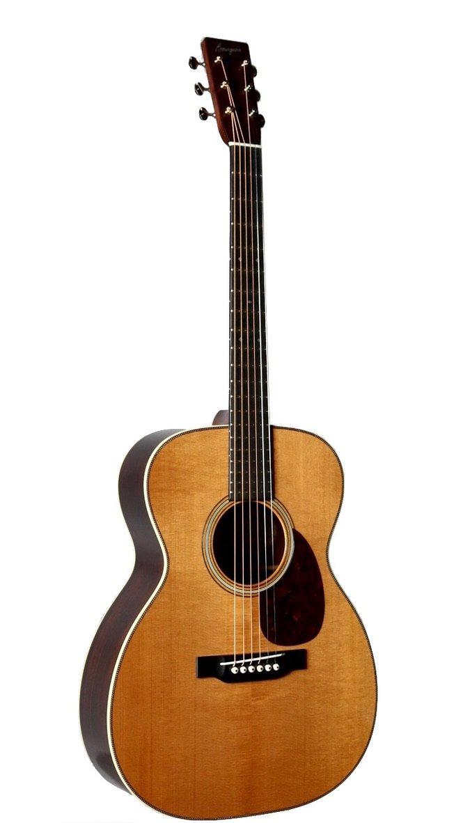Bourgeois Guitars OM Vintage Heirloom Aged Tone Adirondack / Madagascar Rosewood #9193 - Bourgeois Guitars - Heartbreaker Guitars