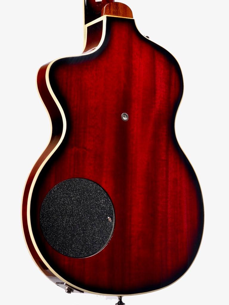 Rick Turner Model 1 LB Burgundy Burst with Full Electronics Package #5792 - Rick Turner Guitars - Heartbreaker Guitars