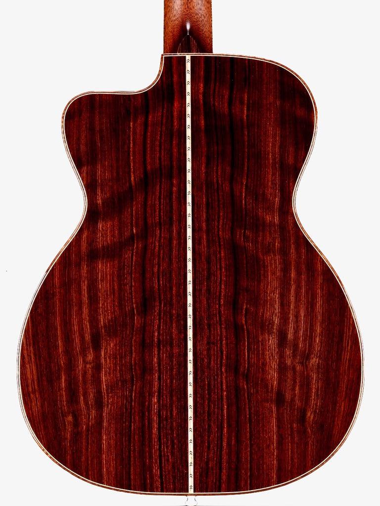 Bourgeois 00-12c DB Signature Legacy Series Dark Burst Aged Tone Bearclaw Spruce / Figured Indian Rosewood #9438 - Bourgeois Guitars - Heartbreaker Guitars