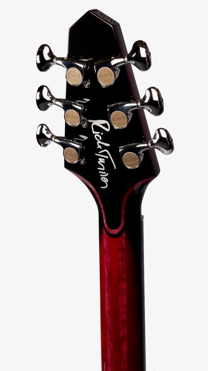Rick Turner Model 1 Lindsey Buckingham with Piezo and Upgraded Burst Finish #5685 - Rick Turner Guitars - Heartbreaker Guitars
