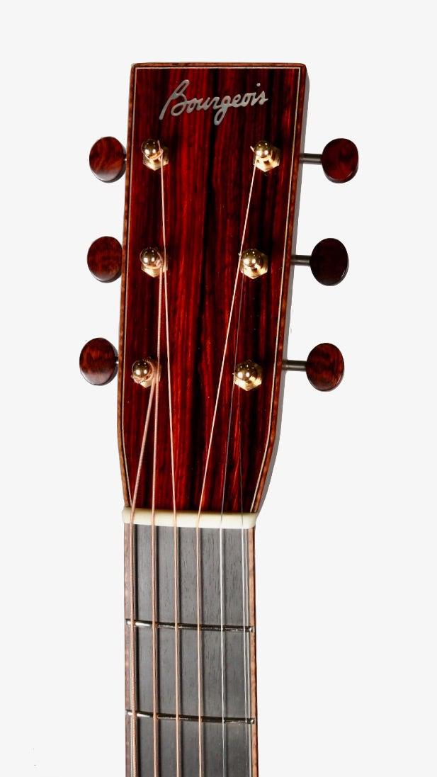 Bourgeois OMC DB Signature Aged Tone Figured Bearclaw Spruce / Cocobolo #9393 - Bourgeois Guitars - Heartbreaker Guitars