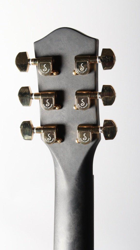 McPherson Carbon Fiber Touring Blue w/ Basketweave Finish #11240 - McPherson Guitars - Heartbreaker Guitars