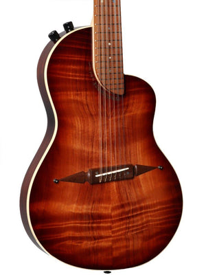 Renaissance RS12 Curly Redwood / Indian Rosewood #5533 - Rick Turner Guitars - Heartbreaker Guitars