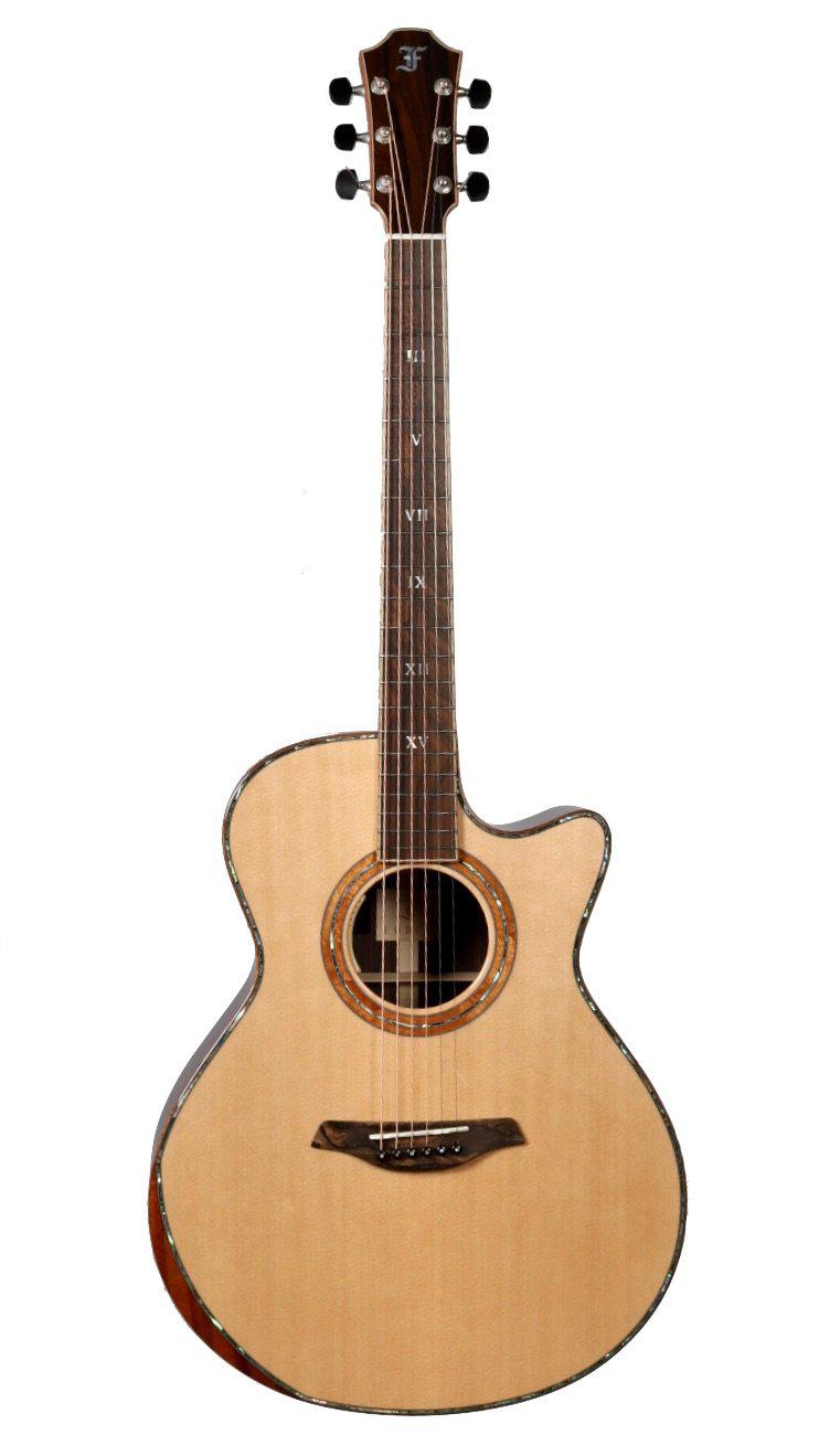 Furch Red Deluxe Sitka / Master Grade Indian Rosewood with LR Baggs Anthem Pickup #93652 - Furch Guitars - Heartbreaker Guitars