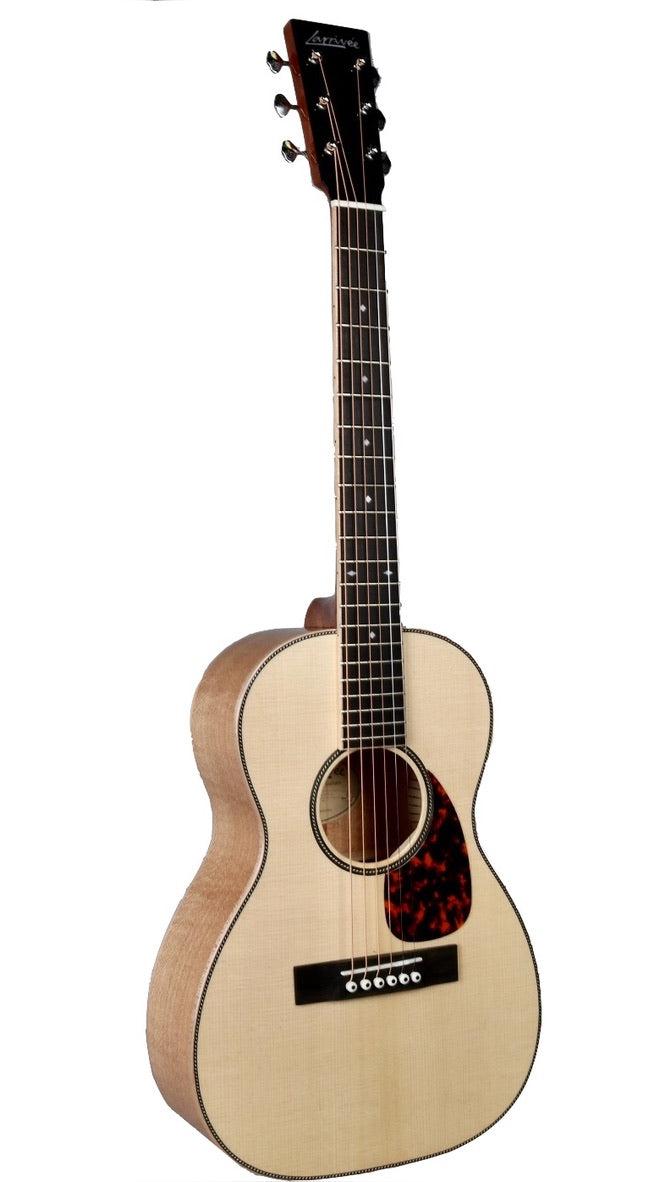 Larrivee T44 Travel Guitar Alpine Spruce / Silver Oak #134066 - Larrivee Guitars - Heartbreaker Guitars