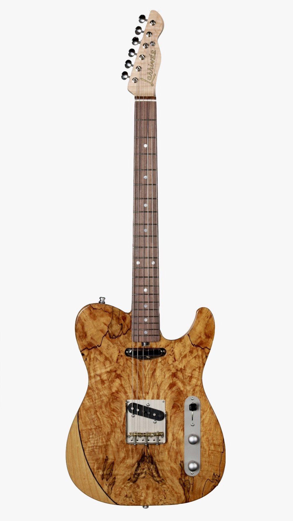 Larrivee Baker-T Spalted Maple / Swamp Ash Natural Finish #135005 - Larrivee Guitars - Heartbreaker Guitars
