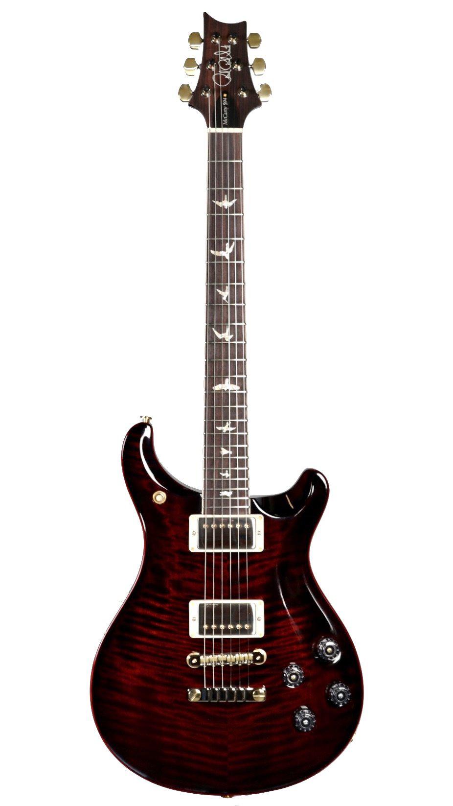 Paul Reed Smith McCarty 594 10 Top Pattern Vintage Fire Red Burst #286528 - Paul Reed Smith Guitars - Heartbreaker Guitars