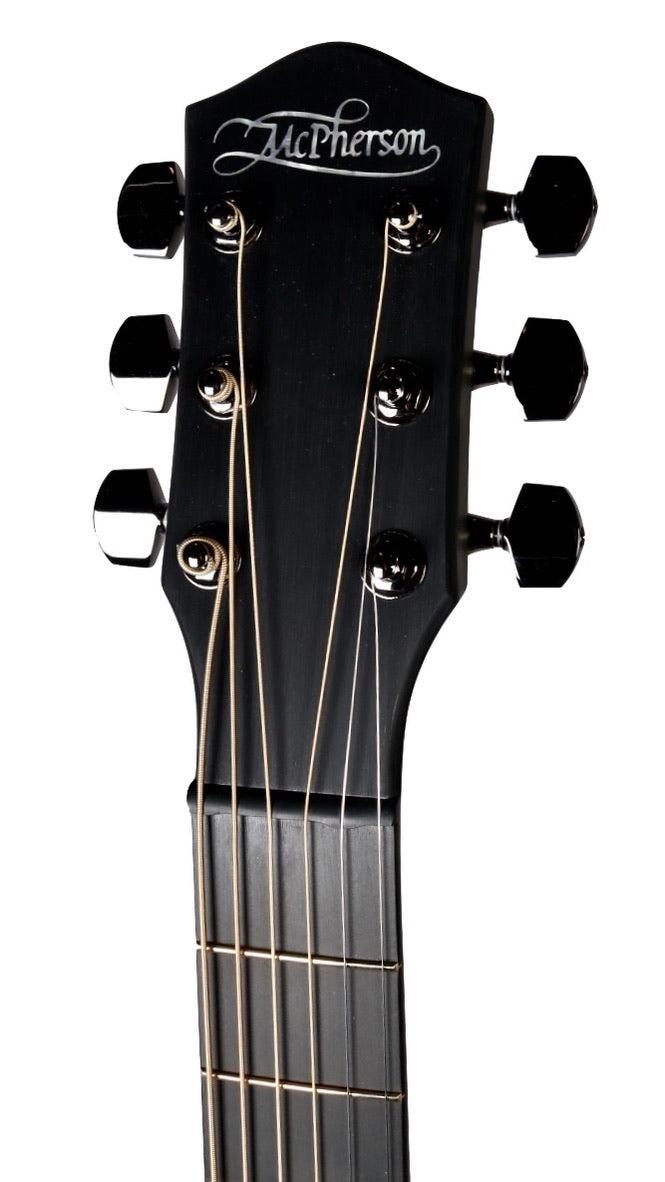 McPherson Carbon Fiber Blackout Touring w/ Camo Finish #11450 - McPherson Guitars - Heartbreaker Guitars