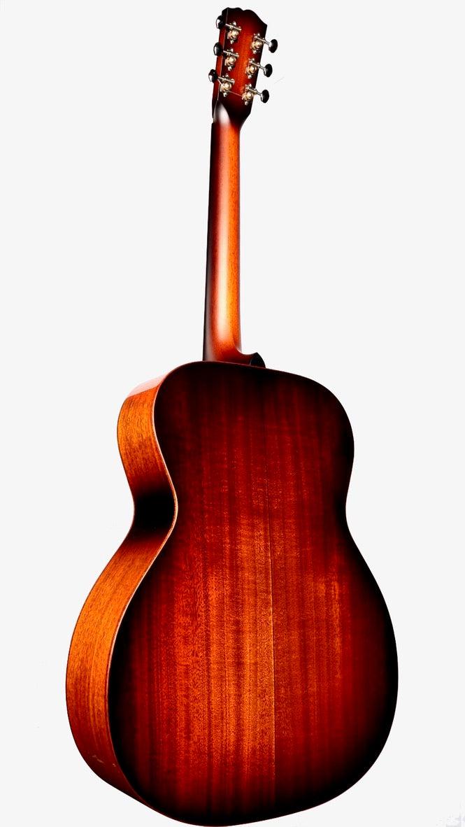 Santa Cruz OM All-Mahogany Dark Burst Custom #5977 - Santa Cruz Guitar Company - Heartbreaker Guitars