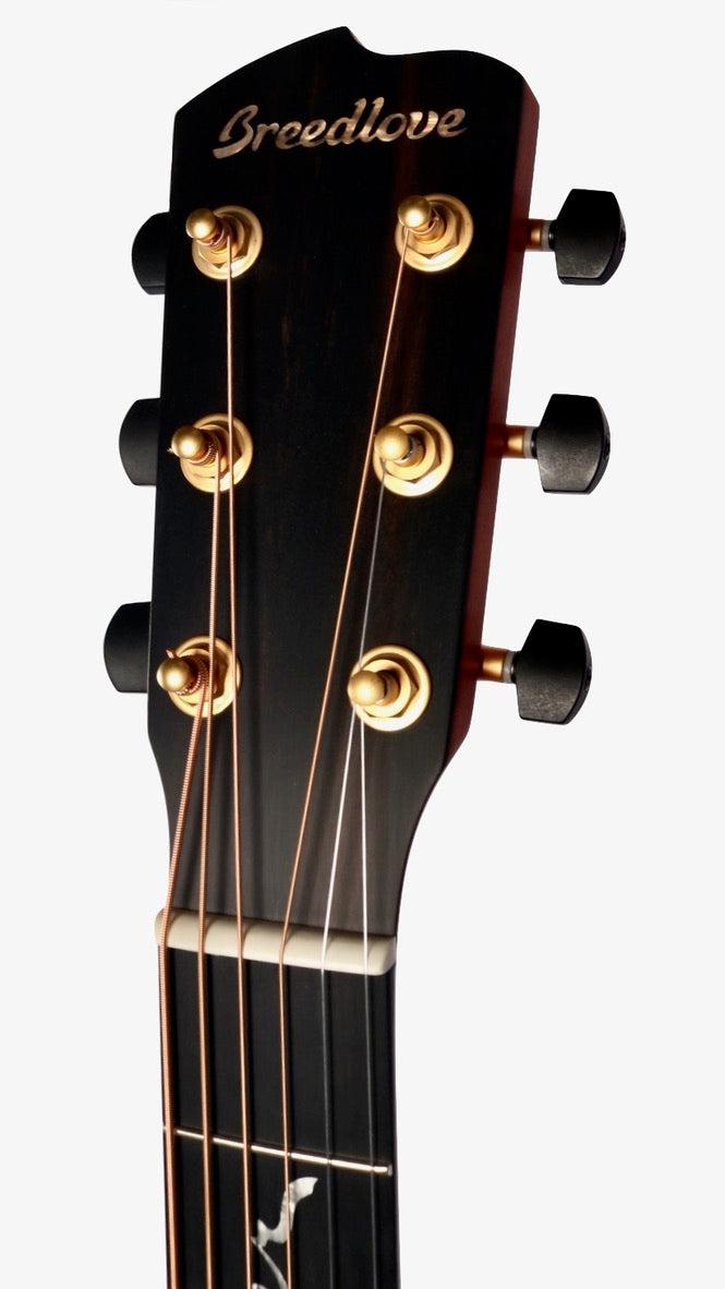 Breedlove Jeff Bridges Signature Oregon Concerto CE Myrtlewood Bourbon Burst #27518 - Breedlove Guitars - Heartbreaker Guitars