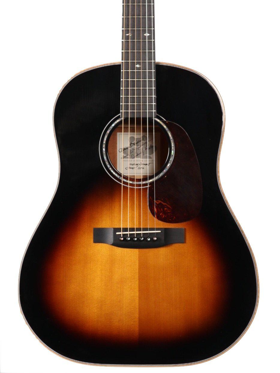 Pre-Owned Froggy Bottom SJ Custom Adirondack / Mahogany Sunburst - Froggy Bottom - Heartbreaker Guitars