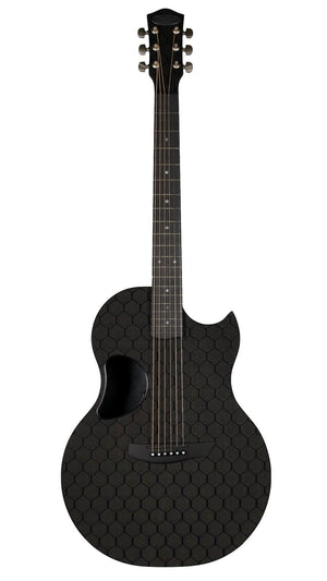 McPherson Carbon Fiber Sable Honeycomb Finish with Satin Pearl Hardware #11246 - McPherson Guitars - Heartbreaker Guitars