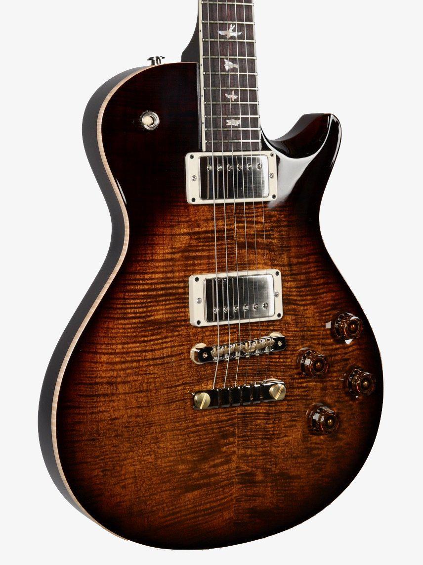 PRS McCarty 594 Singlecut Flamed Maple / Mahogany Pattern Carve Black Gold Burst #308565 - Paul Reed Smith Guitars - Heartbreaker Guitars