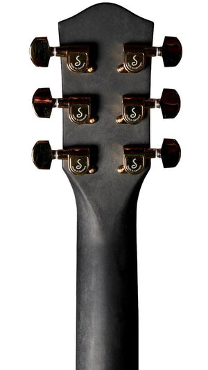 McPherson Carbon Fiber Touring Green Original Pattern w/ Gold Hardware #11155 - McPherson Guitars - Heartbreaker Guitars