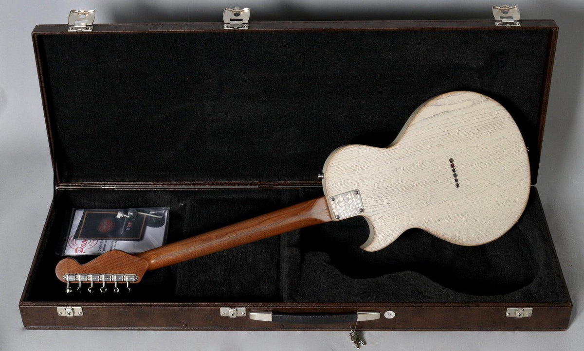 Paoletti Richard Fortus Signature Model White Leather #77220 - Paoletti - Heartbreaker Guitars