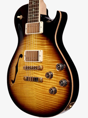 PRS McCarty 594 SC Semi-Hollow with Single F Hole and Artist Top Pattern Vintage in Vintage Smokeburst 2021 #314266 - Paul Reed Smith Guitars - Heartbreaker Guitars