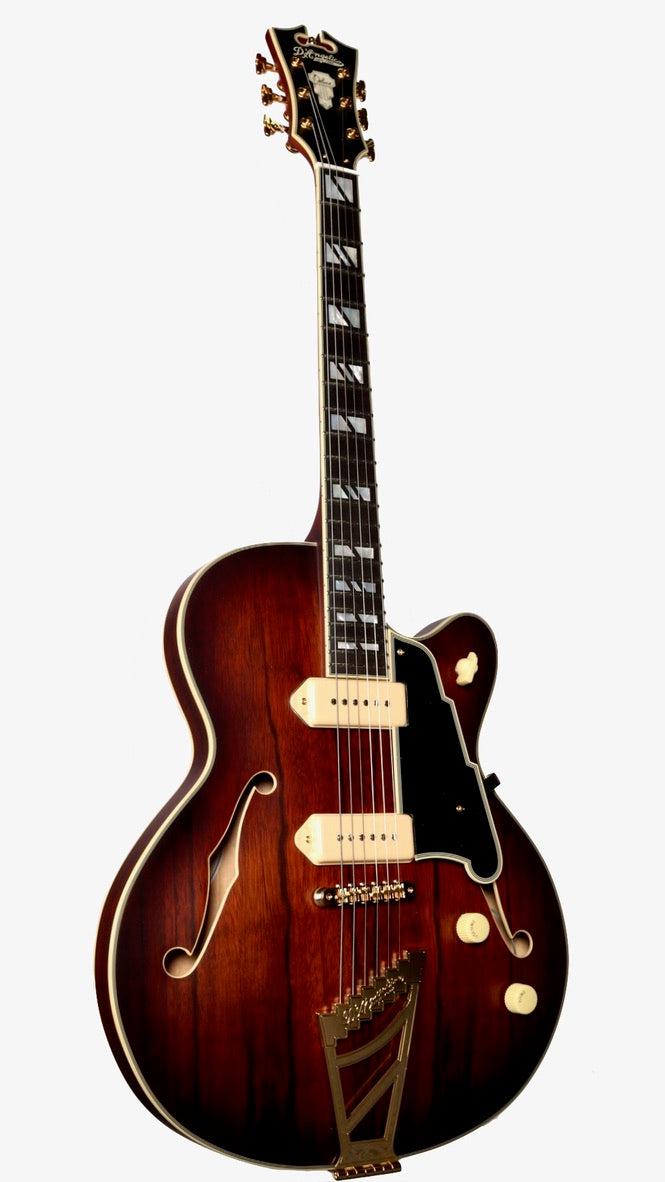 D'Angelico Deluxe 59 Satin Brown Burst #2203799 - D'Angelico Guitars - Heartbreaker Guitars