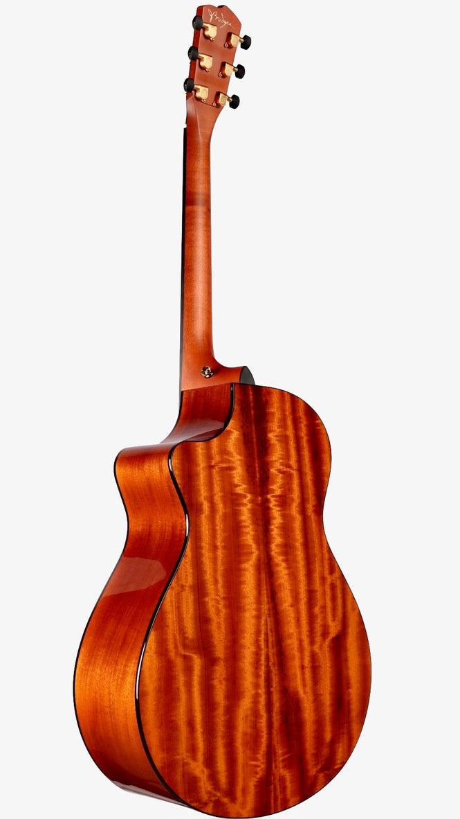 Breedlove Jeff Bridges Signature Oregon Concerto CE Myrtlewood Bourbon Burst #27518 - Breedlove Guitars - Heartbreaker Guitars