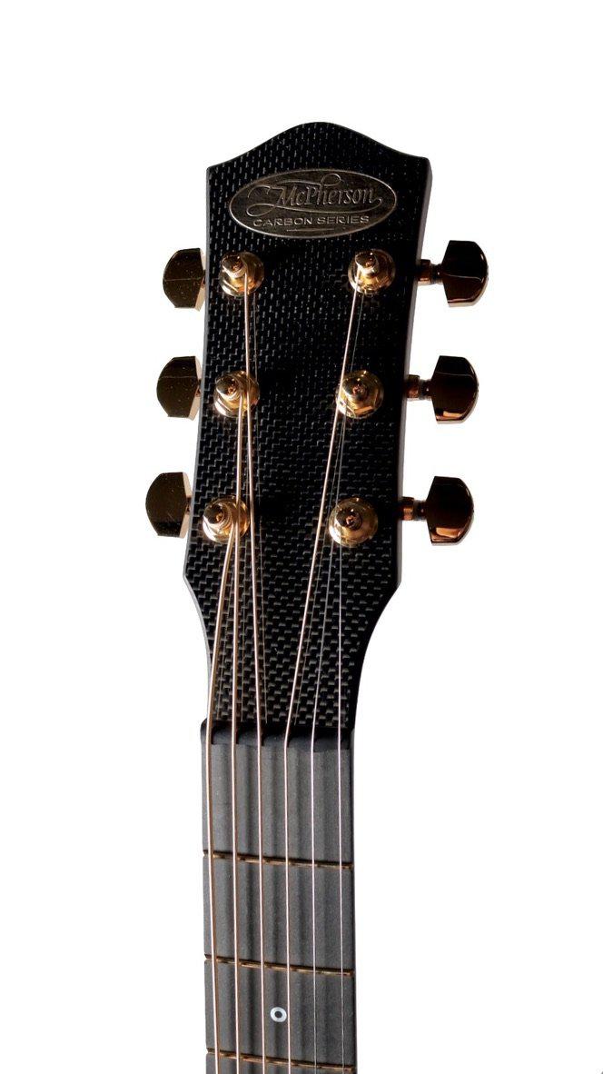 McPherson Carbon Fiber Sable Original Pattern Finish with Gold Hardware #11256 - McPherson Guitars - Heartbreaker Guitars