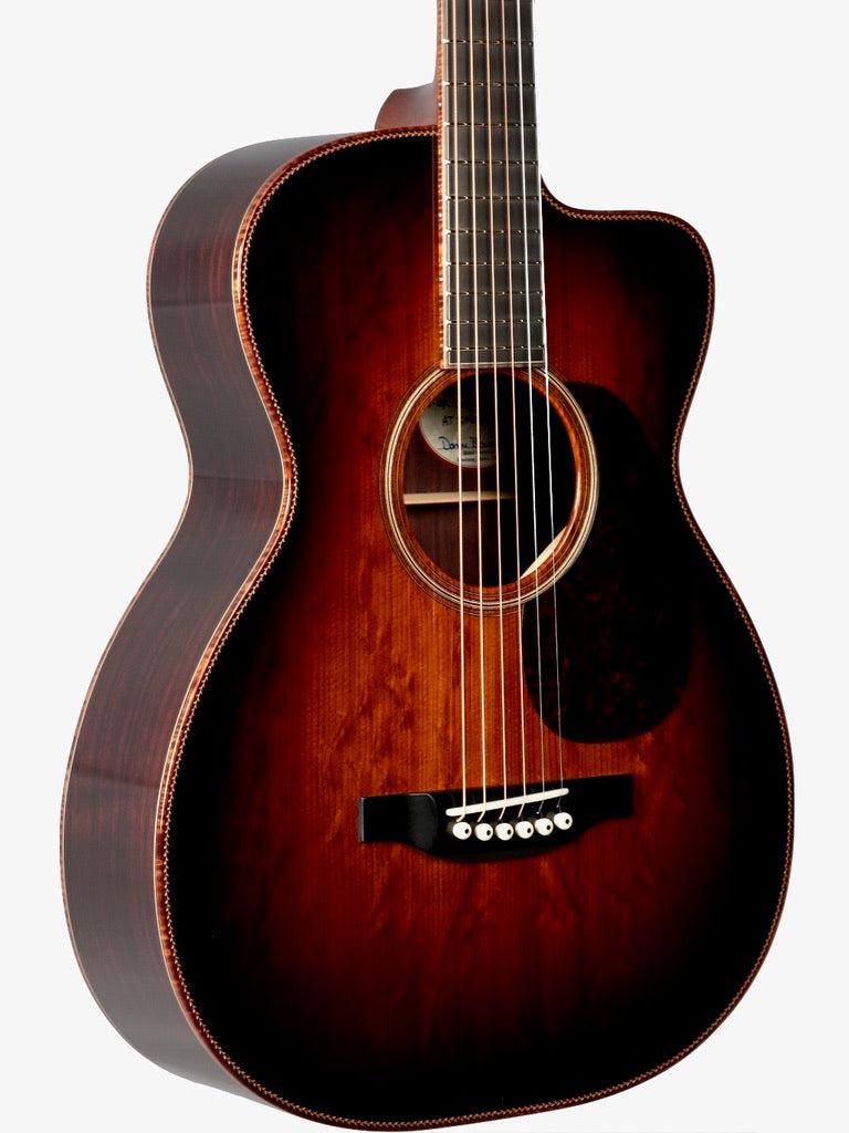 Bourgeois 00-12c DB Signature Legacy Series Dark Burst Aged Tone Bearclaw Spruce / Figured Indian Rosewood #9438 - Bourgeois Guitars - Heartbreaker Guitars