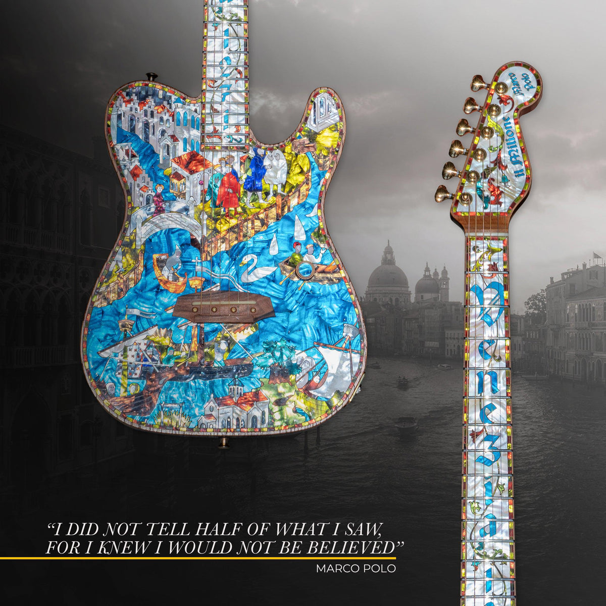 Paoletti Marco Polo 2024 Il Milione Special Edition #4 - Paoletti - Heartbreaker Guitars