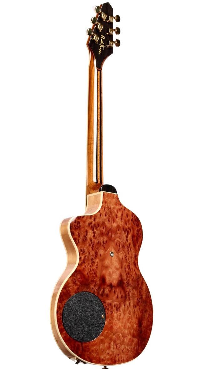 Rick Turner Model 1 Featherweight Deluxe Custom Camphor Burl #5732 - Rick Turner Guitars - Heartbreaker Guitars